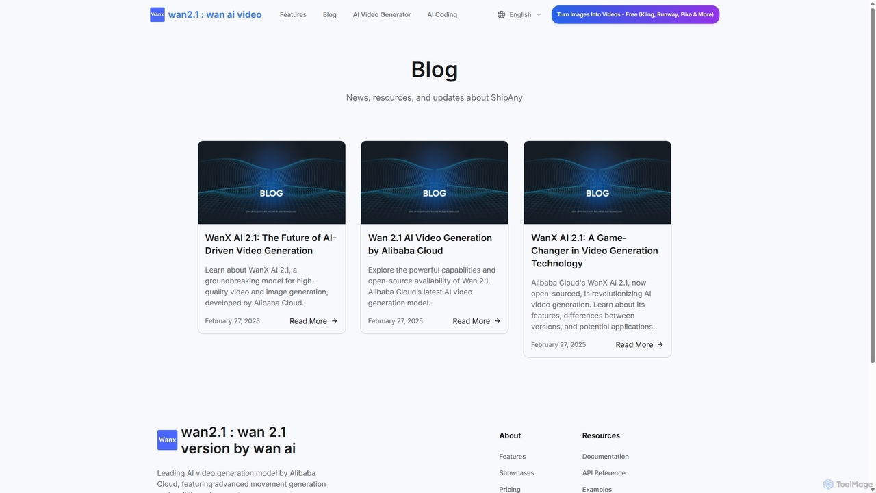 Blog | wan2.1 :wan ai Video Generator by Alibaba for Wanai