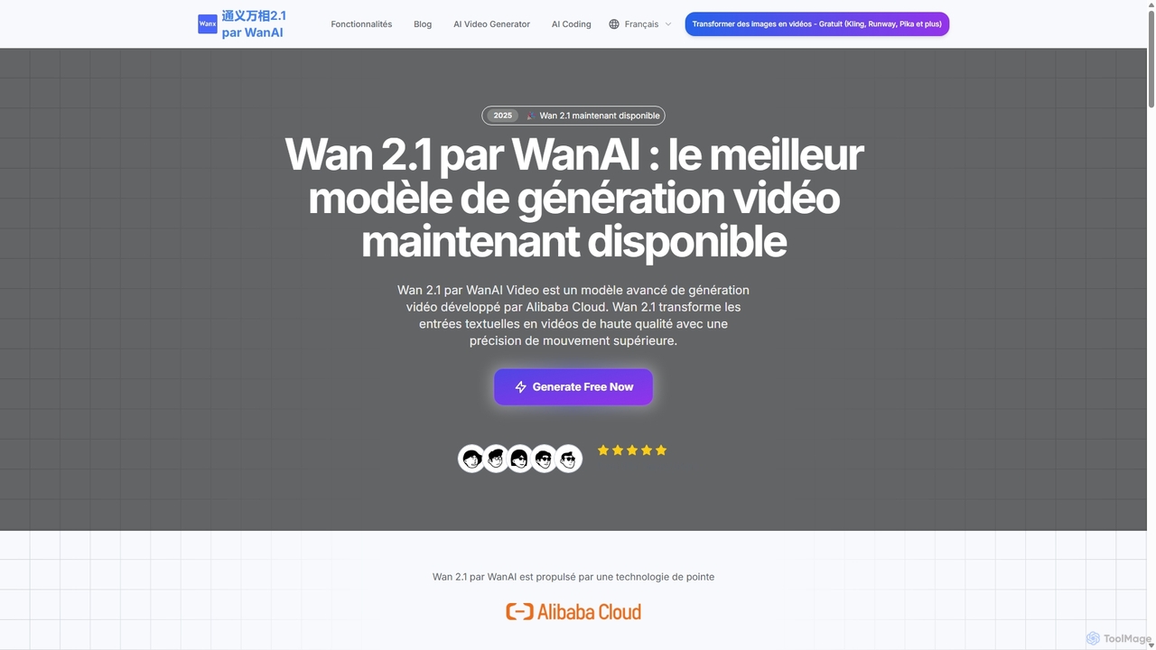wan2.1 : wan ai video par d'Alibaba for Wanai