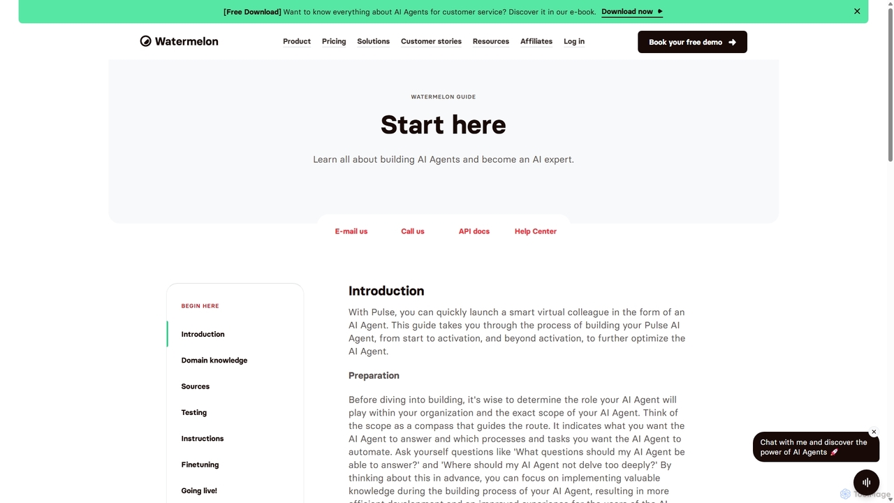 Getting Started with Your AI Agent | Watermelon for Watermelon