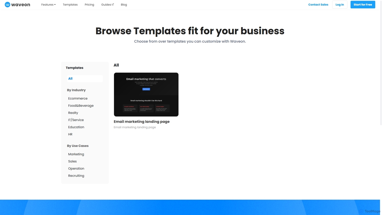 Templates | Waveon for Waveon