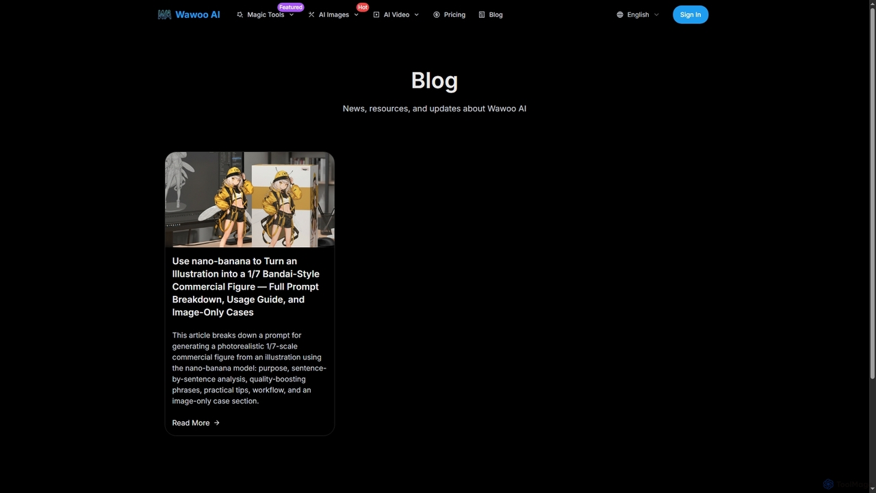 Blog for Wawoo AI