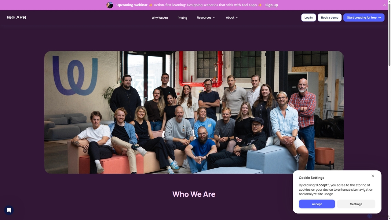 Who We Are | About We Are Learning for Wearelearning