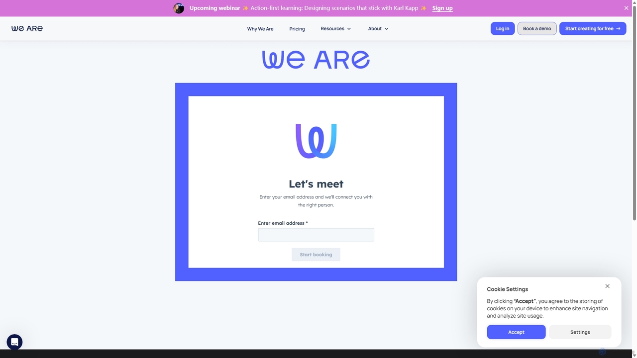 We Are Learning for Wearelearning