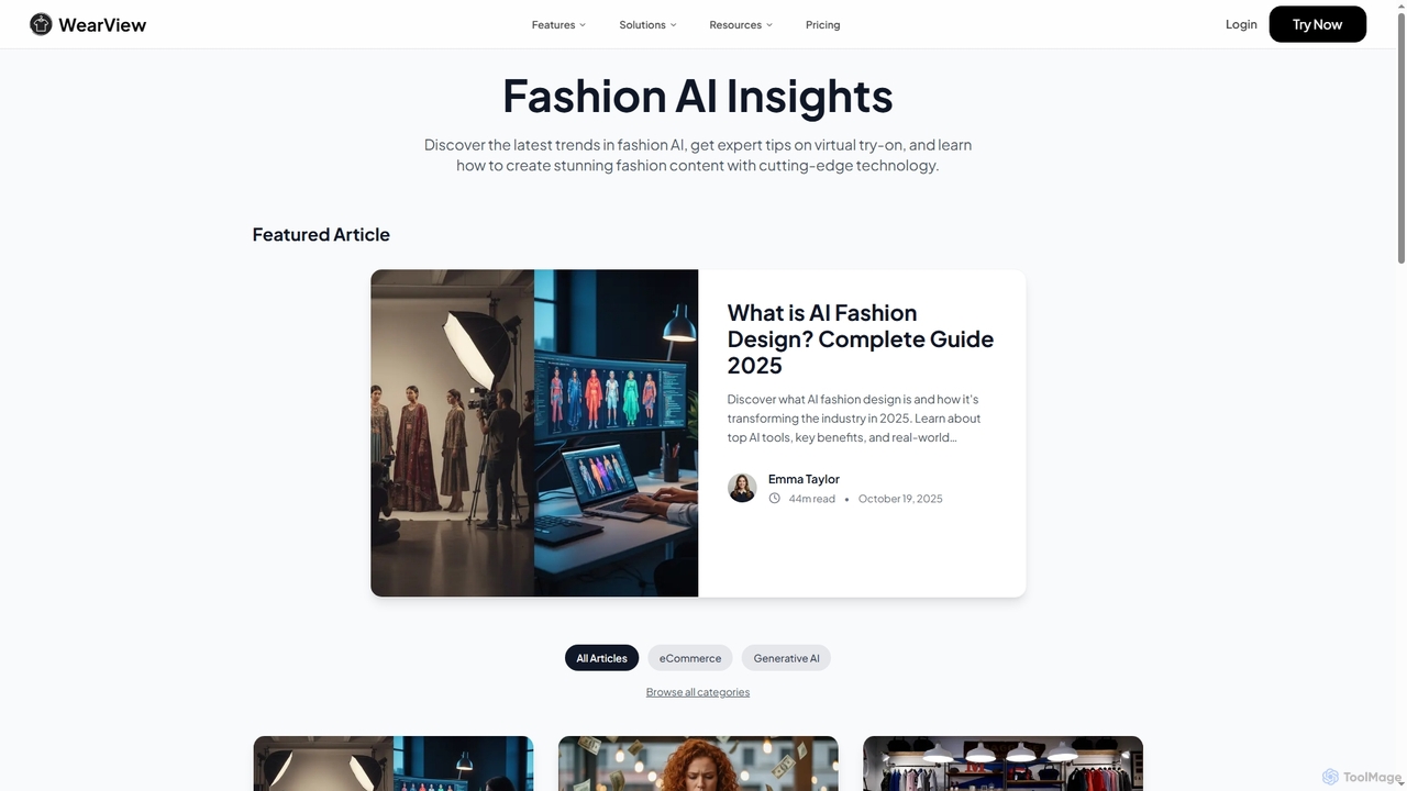 Fashion AI Blog - WearView for WearView