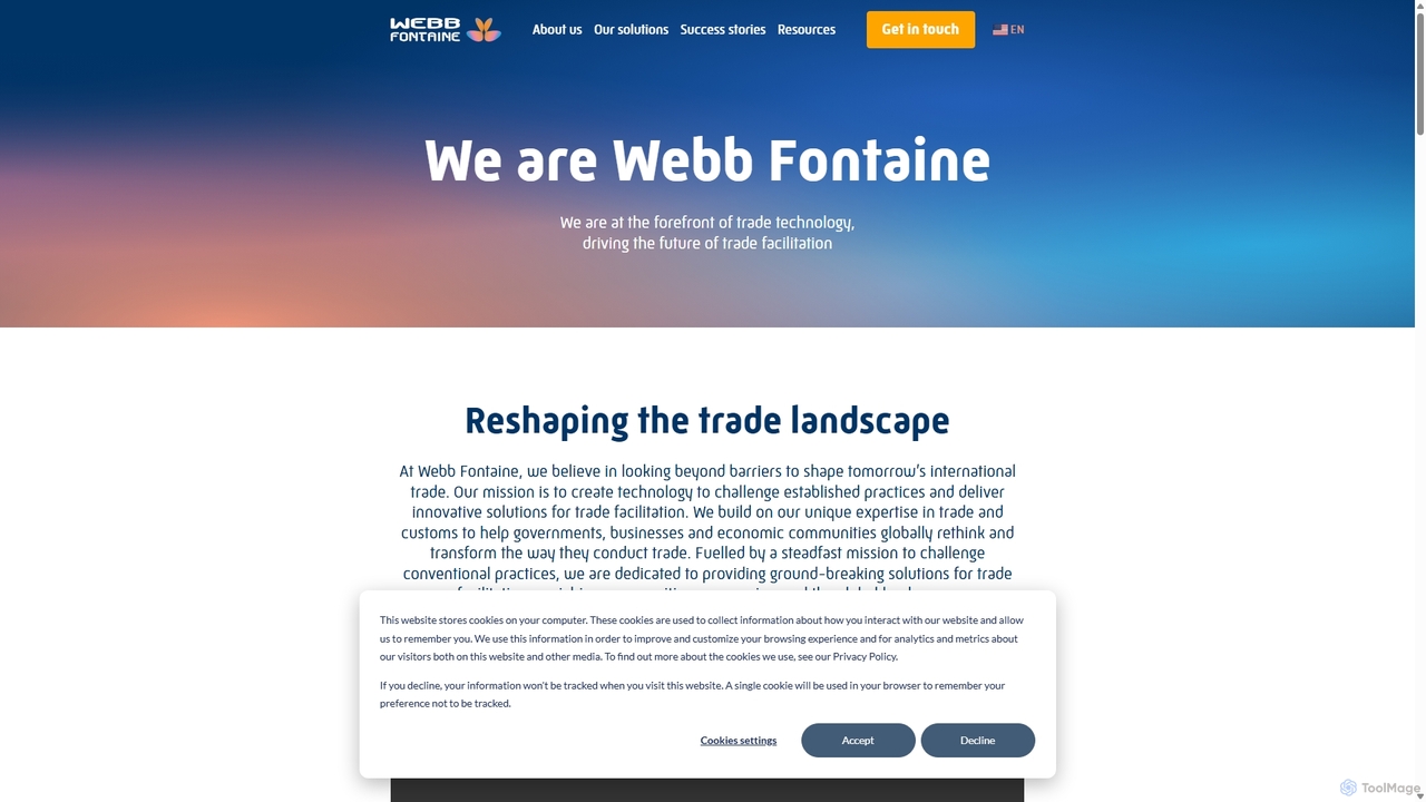 About us | Webb Fontaine reshapes the trade landscape for Webb Fontaine