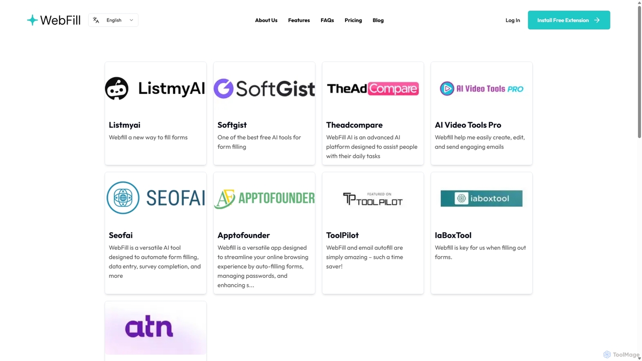 Awards and Recognitions | WebFill for WebFill
