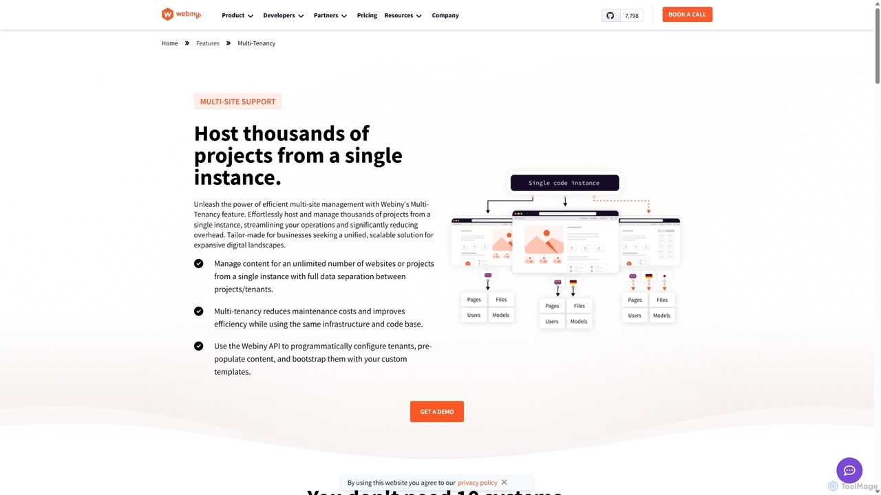 Streamlined Multi-Tenancy Management with Webiny | Efficient & Scalable CMS for Webiny