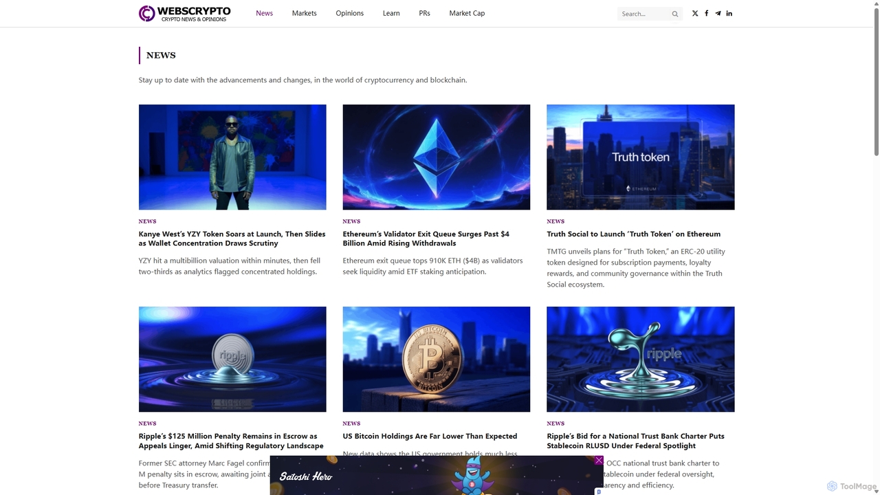 News - WebsCrypto for WebsCrypto