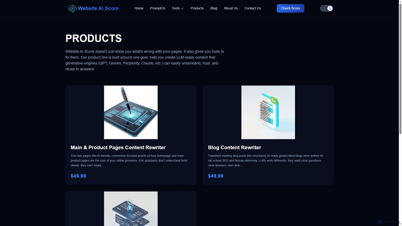 AI SEO Tools & Plugins | Website AI Score for Website AI Score