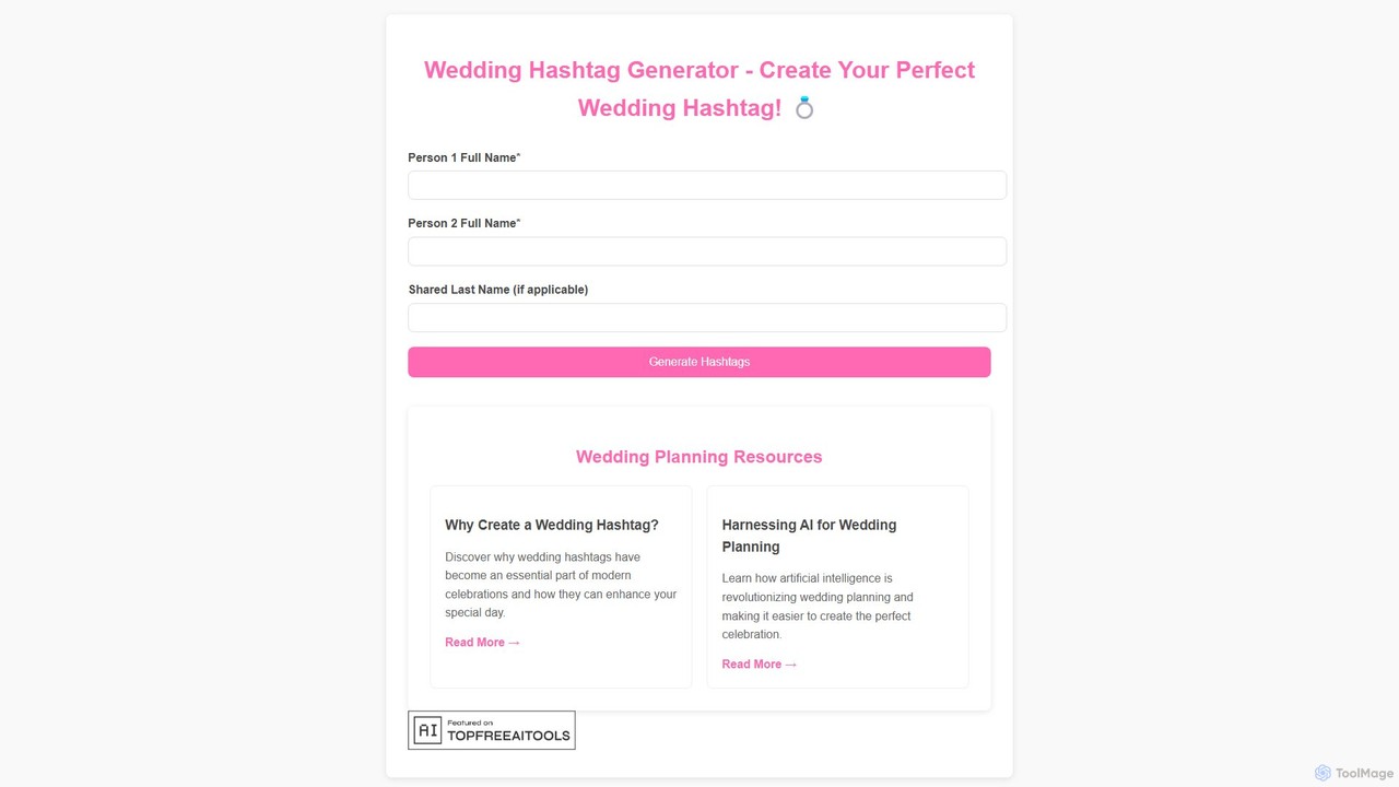 weddinghashtag.ai