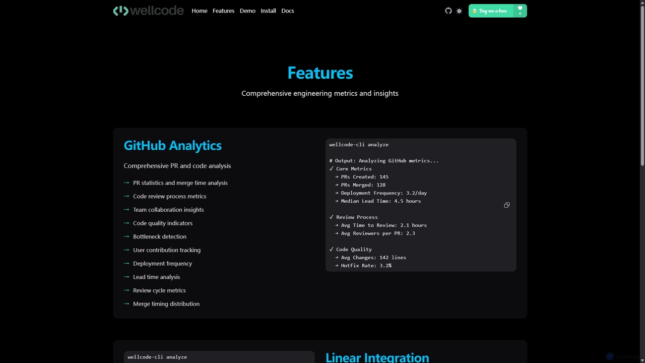 Features - Wellcode CLI - Wellcode CLI for Wellcode CLI