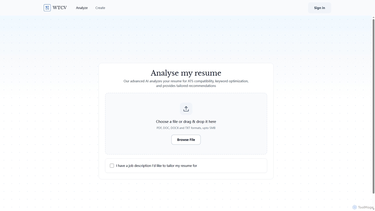 Best Free Resume Builder 2025 | ATS-Friendly CV Maker | WhatTheCV for WhatTheCV