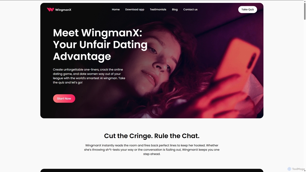 #1 AI Dating Assistant - WingmanX for WingmanX
