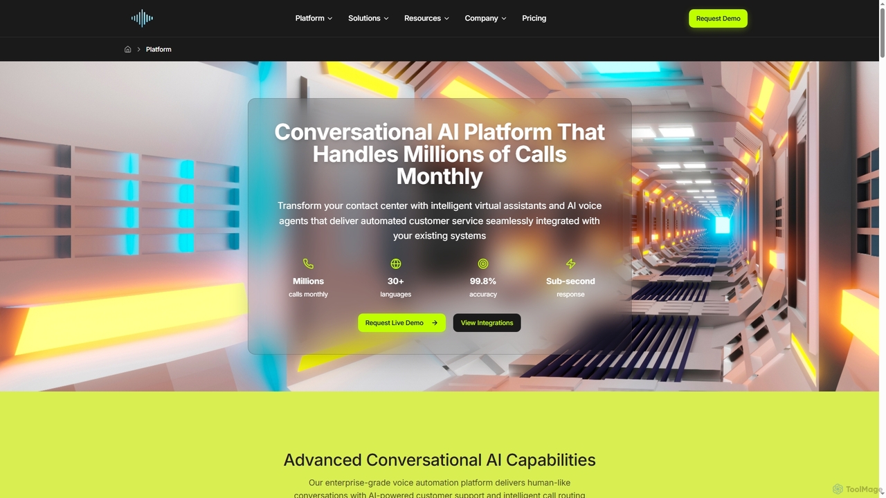 AI Call Center Platform | Voice Automation & Conversational AI | Wiserep for Wiserep