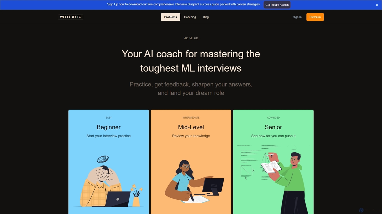 Expert-Curated ML Problems for Interviews | WittyByte for WittyByte