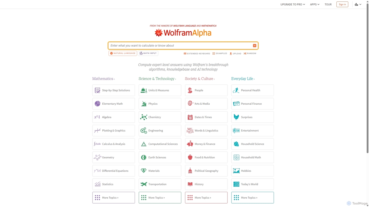 Wolfram|Alpha