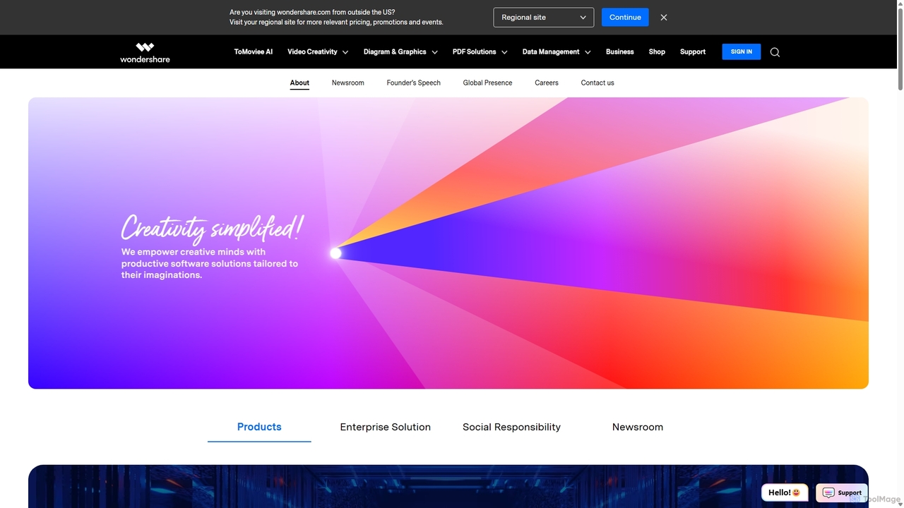 About Wondershare for Wondershare