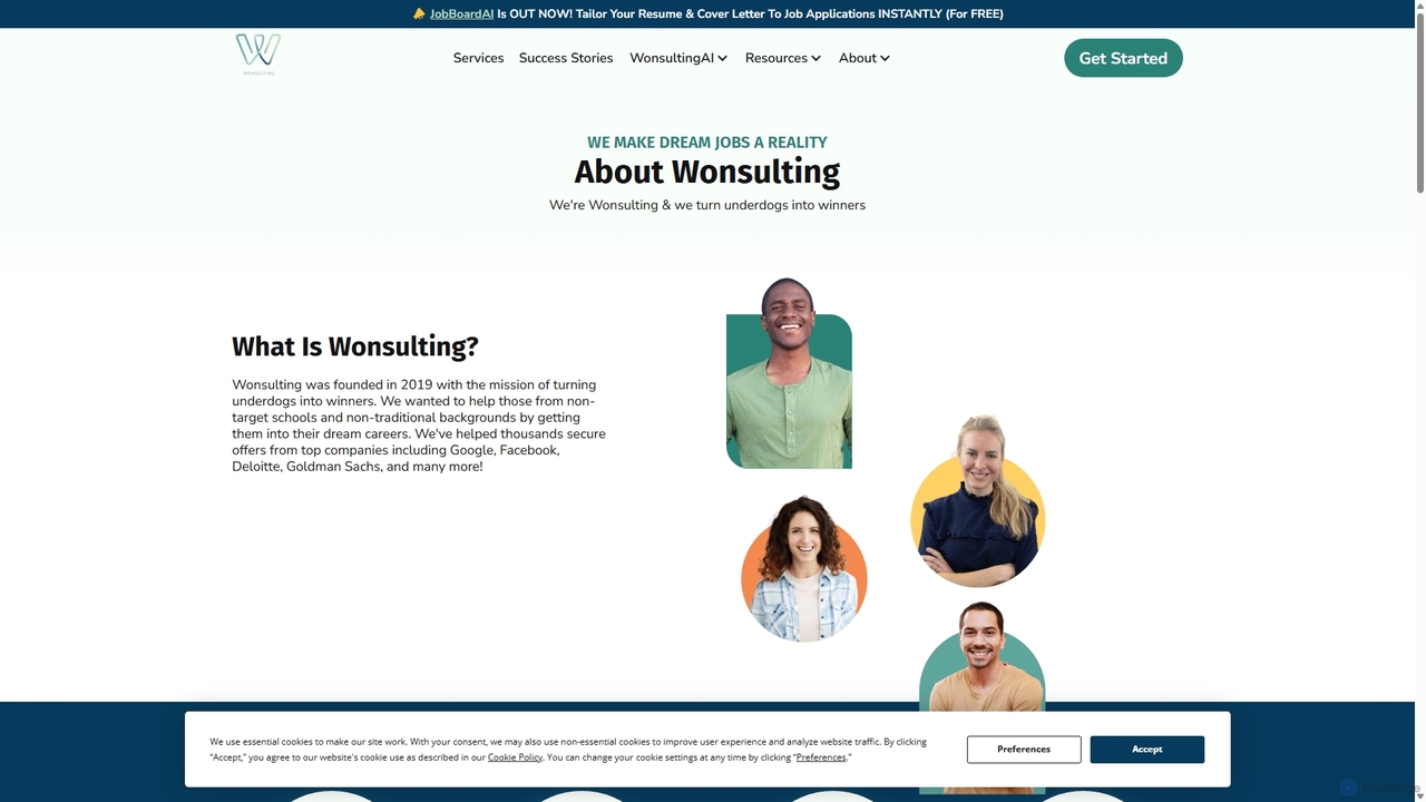 Wonsulting - About Us | We Make Dream Jobs a Reality for Wonsulting