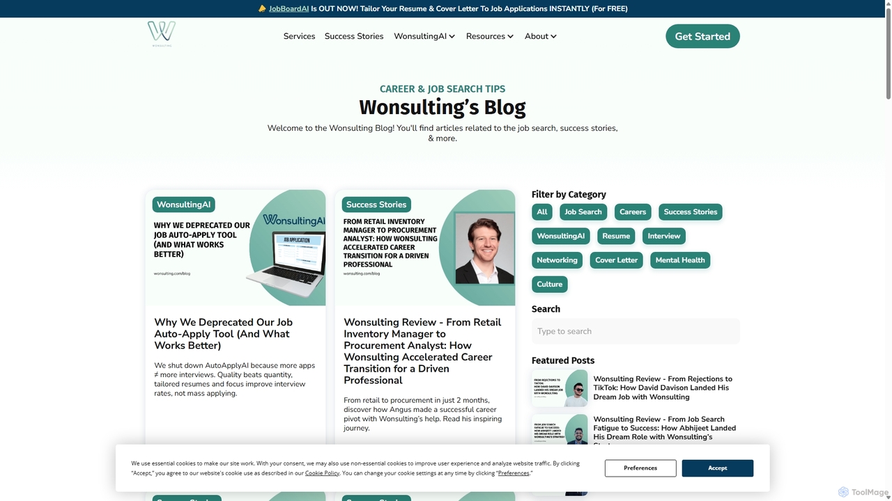 Wonsulting - Blog | Job & Career Tips for Wonsulting