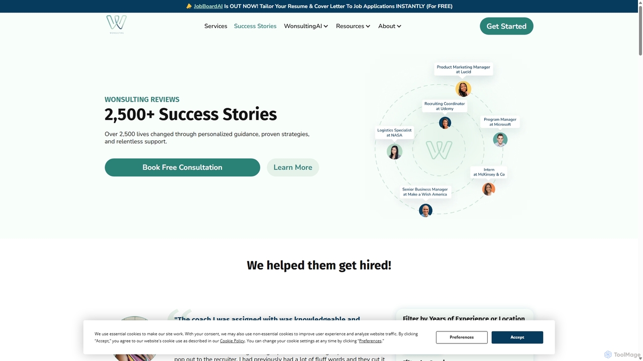 Wonsulting - Success Stories | Wonsulting Reviews for Wonsulting