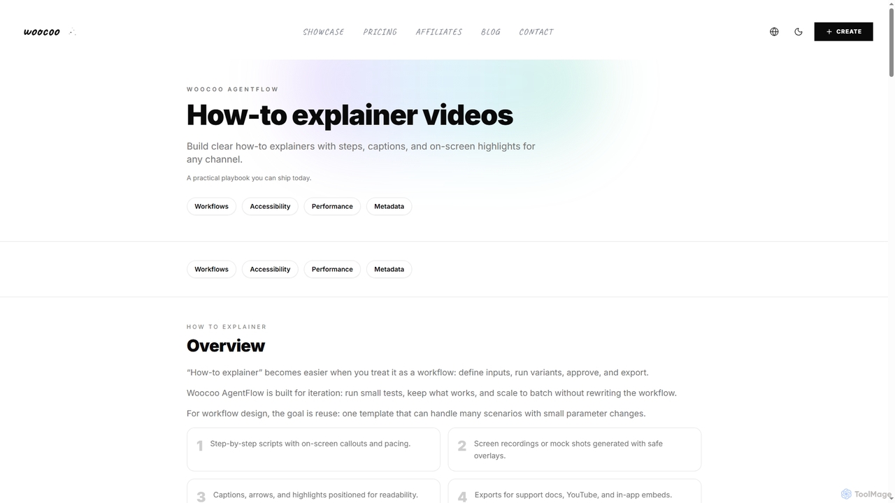 How-to explainer videos | Woocoo AgentFlow | Woocoo AgentFlow for Woocoo