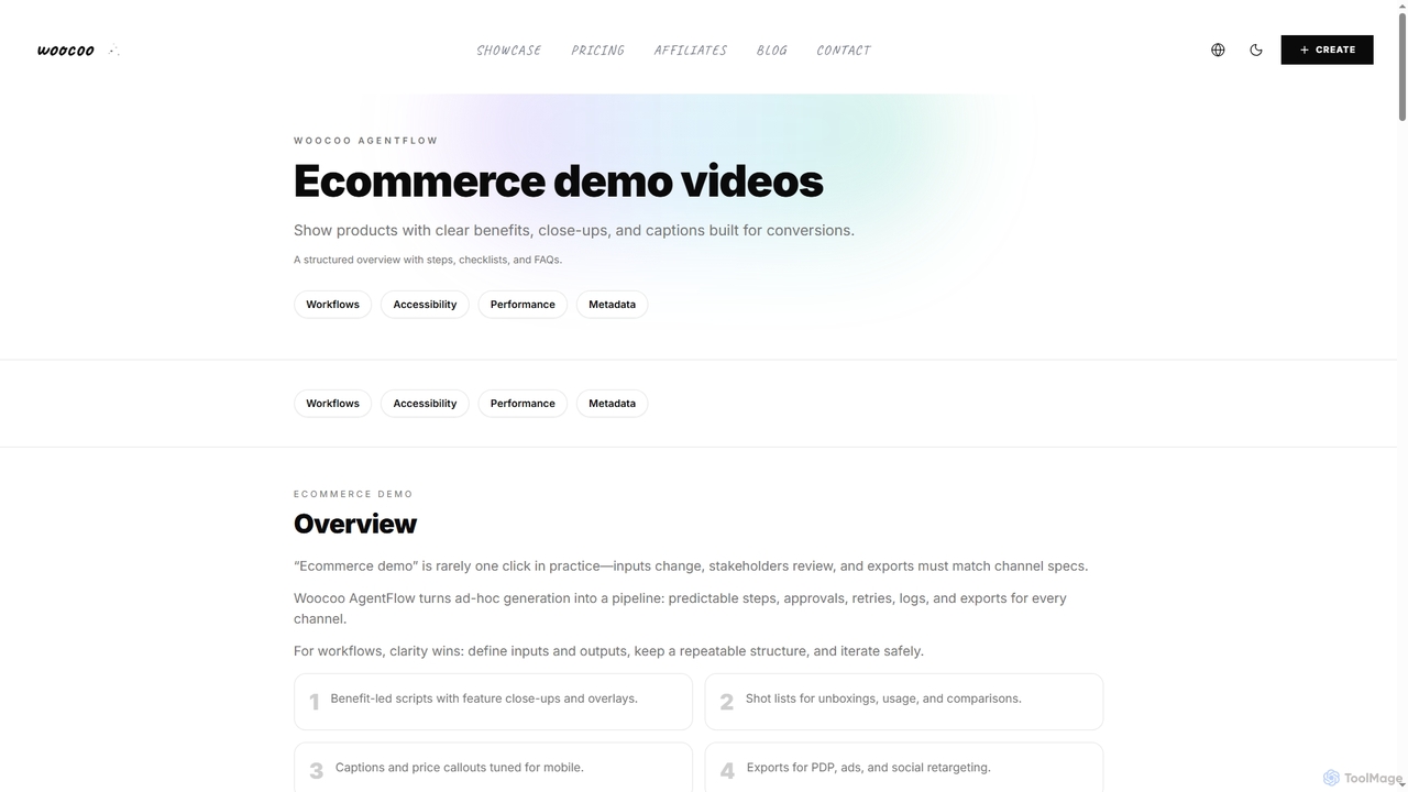 Ecommerce demo videos | Woocoo AgentFlow | Woocoo AgentFlow for Woocoo