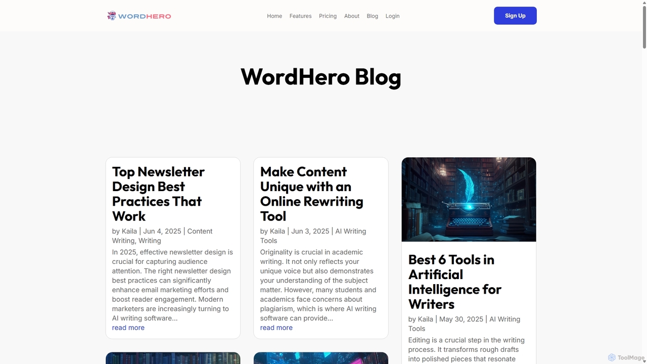 Blog | WordHero for WordHero
