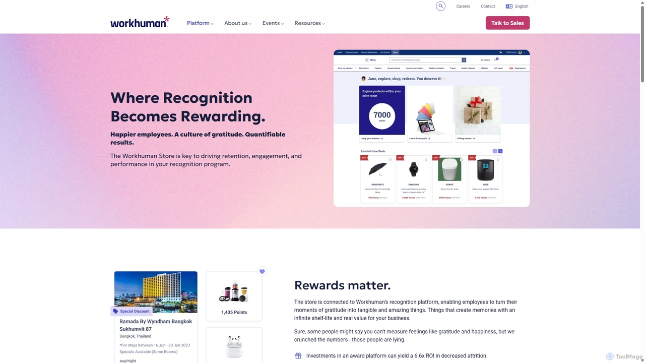 Workhuman Global Reward Store | Workhuman for Workhuman