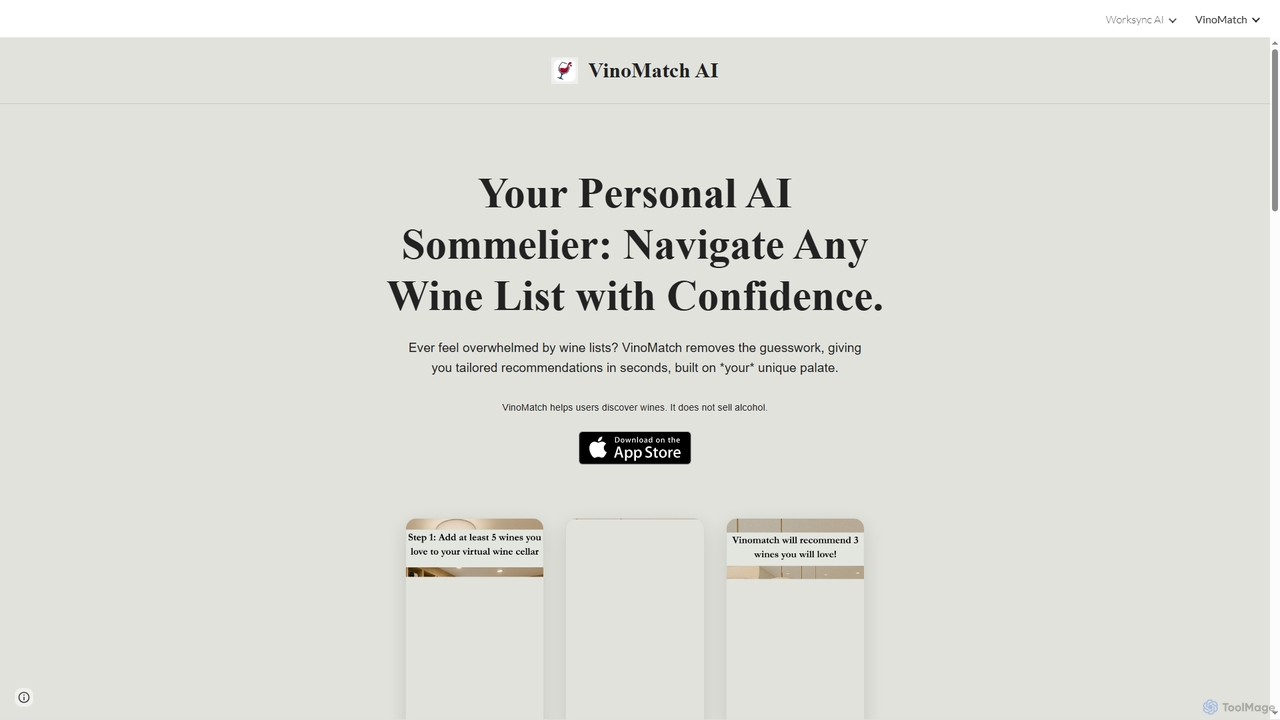 VinoMatch for Worksync AI