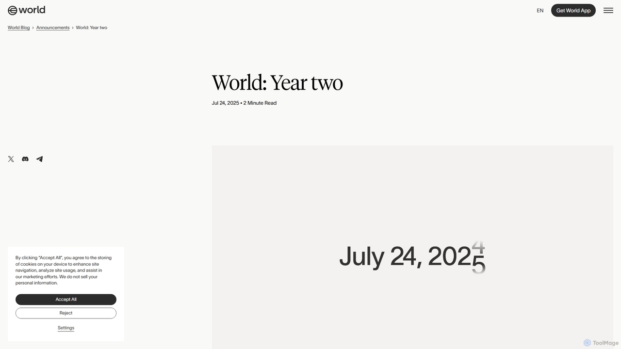 World: Year two for World
