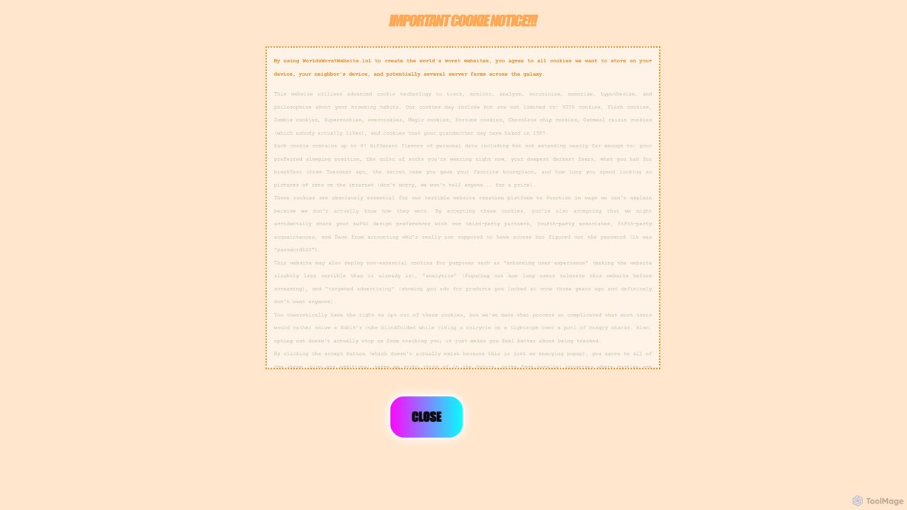 WorldsWorstWebsite.lol