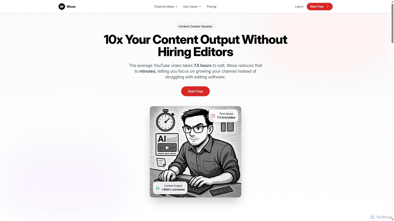 AI Video Creation for Content Creators | Save 7+ Hours Per Video | Woxo for Woxo