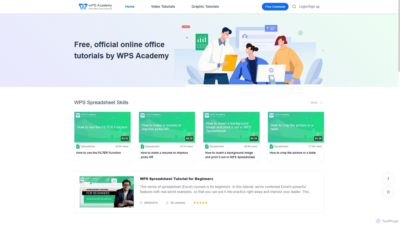 Free Office Tutorials | Free Training Courses | WPS Academy for WPS Office