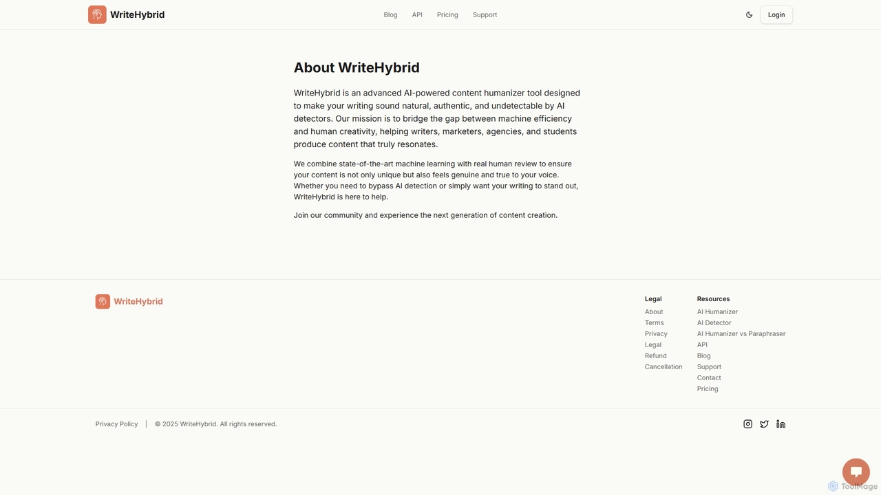 About WriteHybrid - AI Humanizer Company | WriteHybrid | WriteHybrid AI Humanizer for WriteHybrid