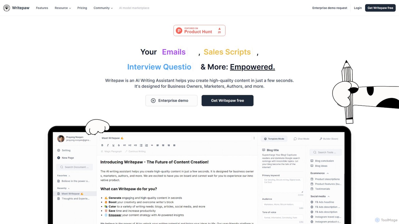 Writepaw