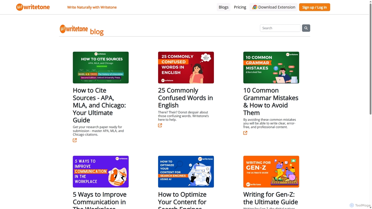 Write Tone - Blogs for Writetone