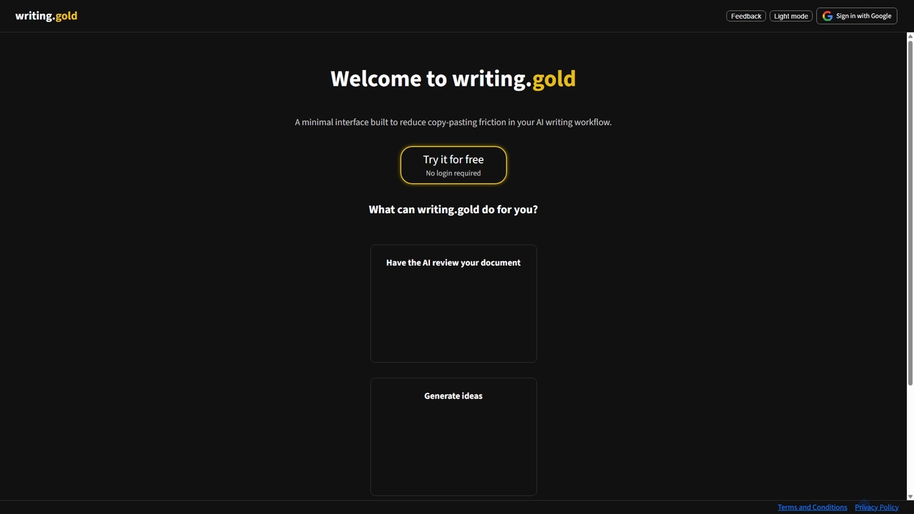 Writing.gold