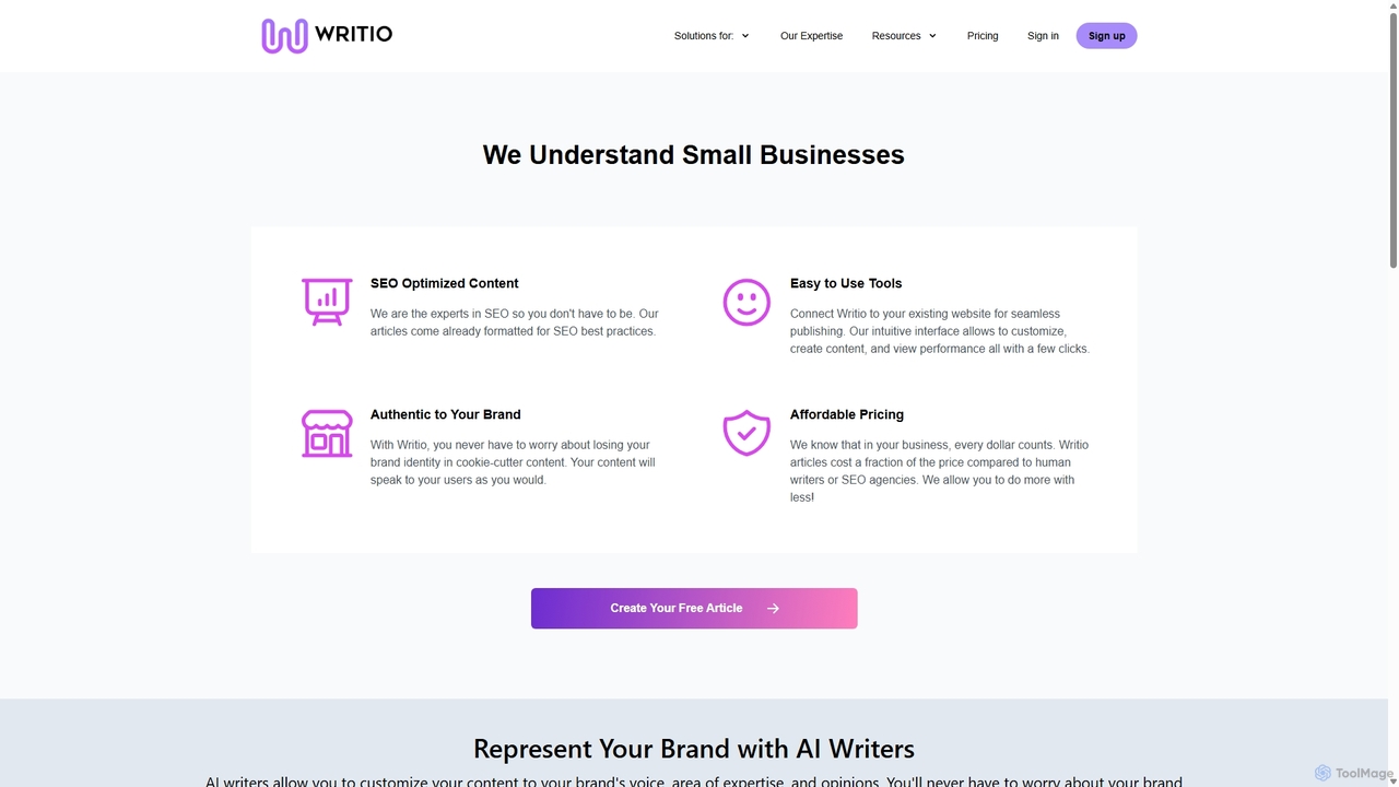 Writio | A.I Writing. Editing. Topic Research. for Writio