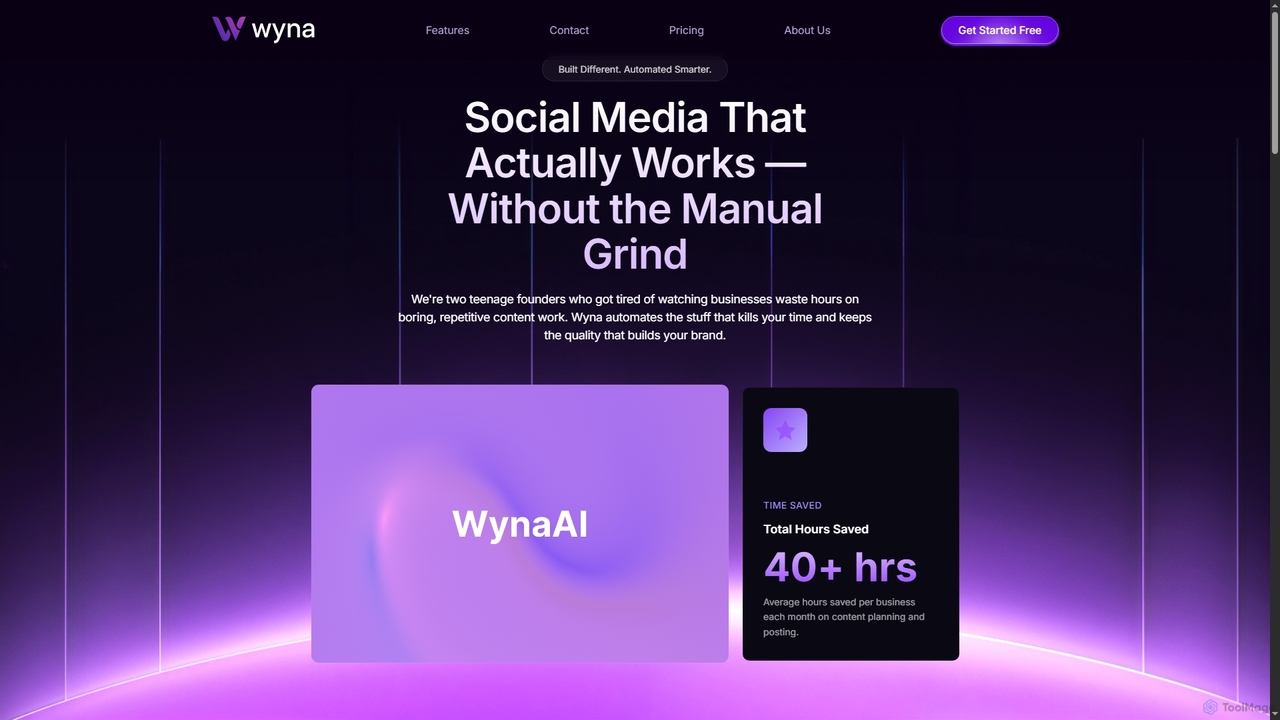 Wyna - AI Social Media Automation for Wyna