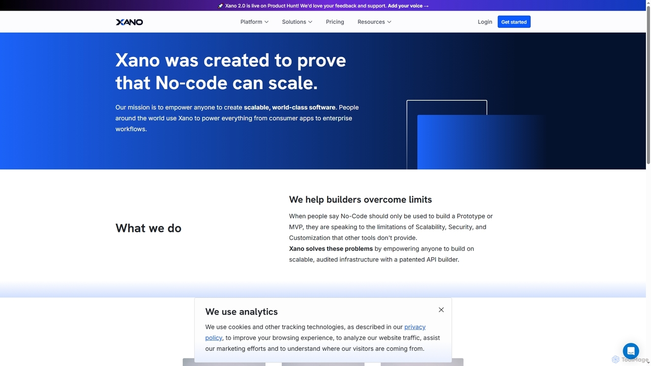 About Xano | Scalable No-Code Backend for Xano