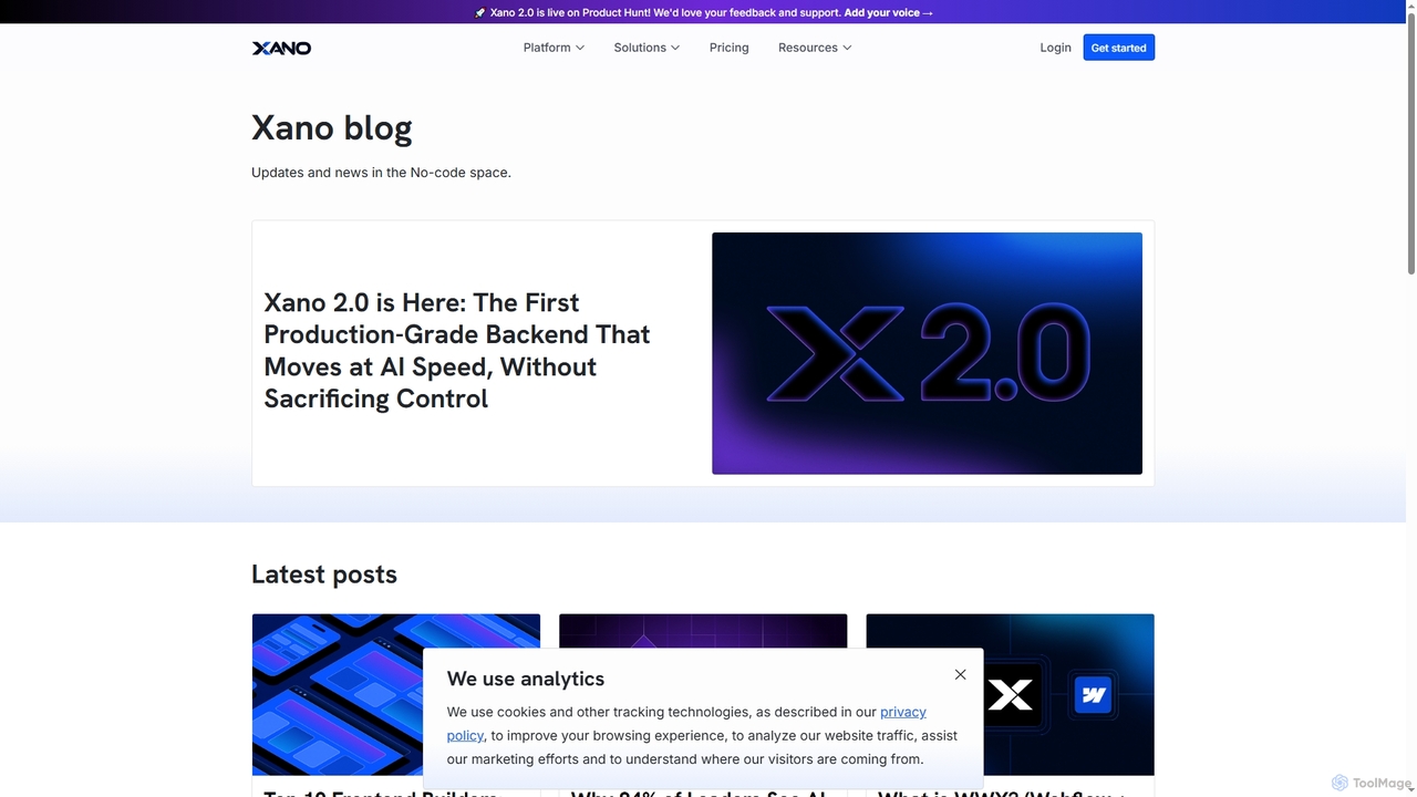 Xano Blog | Xano: No-Code Backend Software | Page 1 for Xano