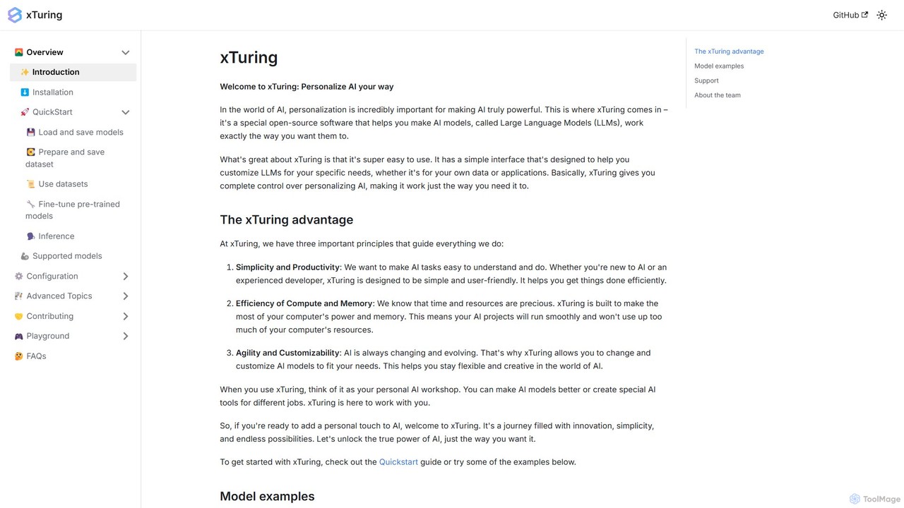 xTuring