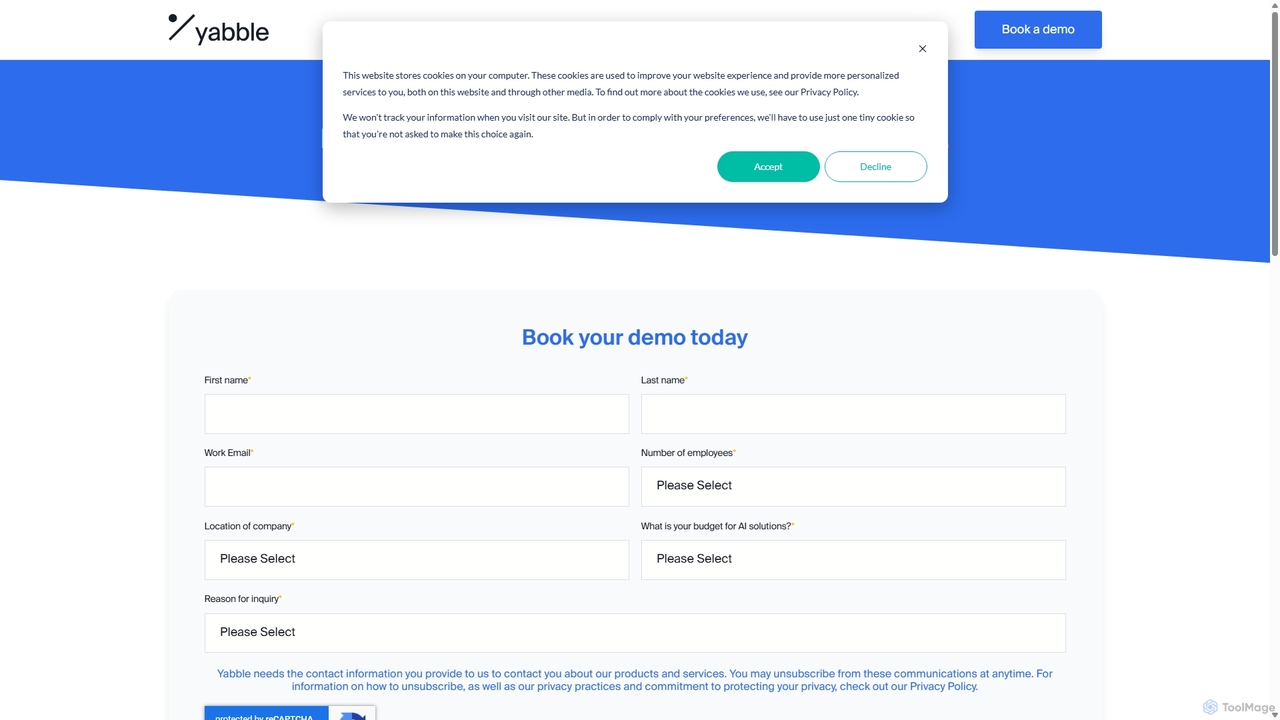 Book a demo | Effortless insights are as easy as 1, 2, 3 Yabble. for Yabble