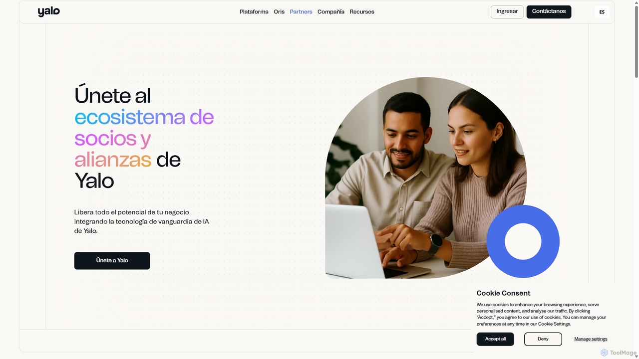 Alianzas Yalo | Conviértete en el motor de la innovación for Yalo