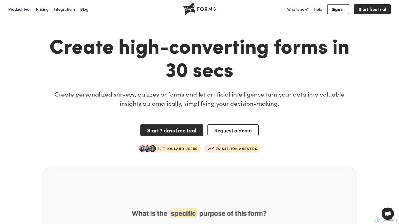Yay! Forms