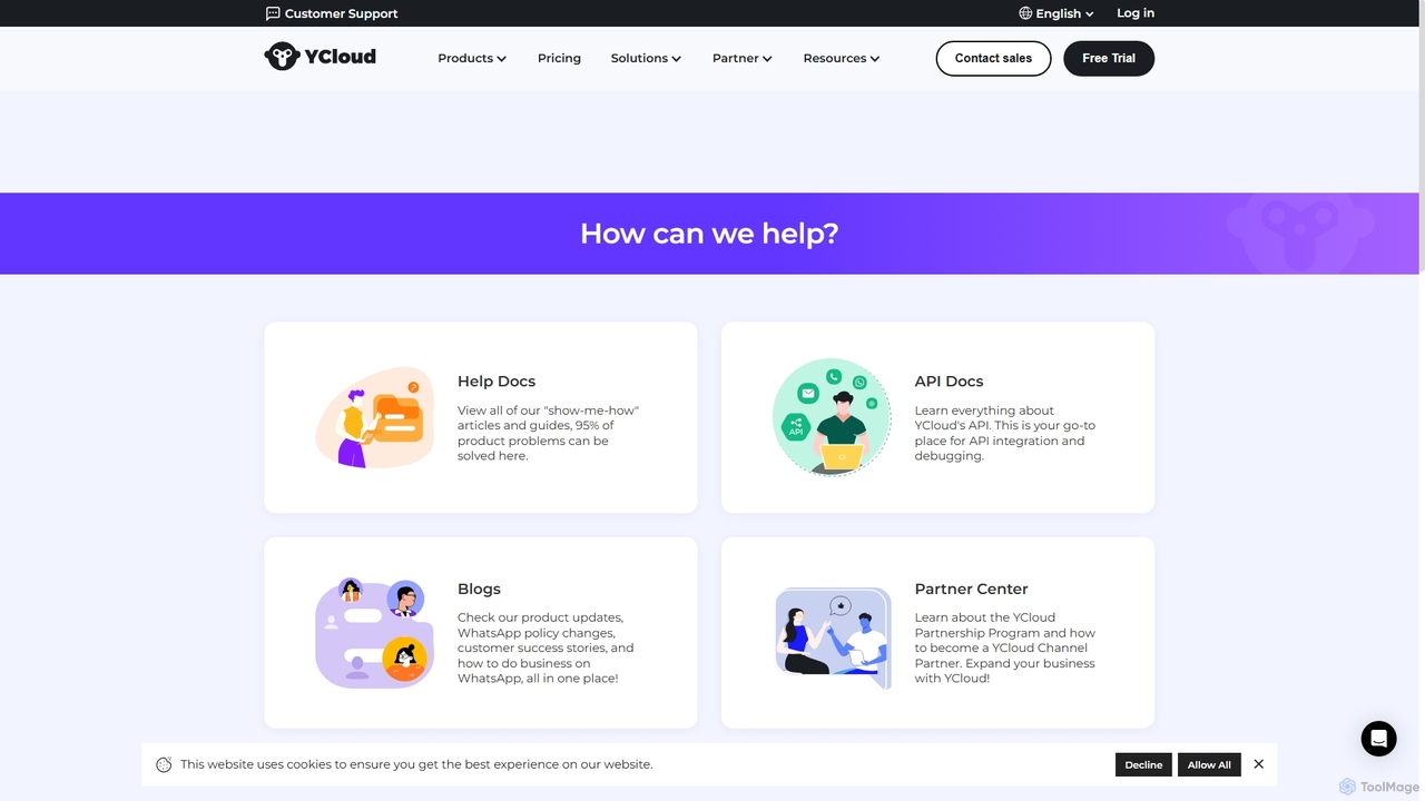 YCloud Customer Support | Get 100% Help & Assistance for YCloud