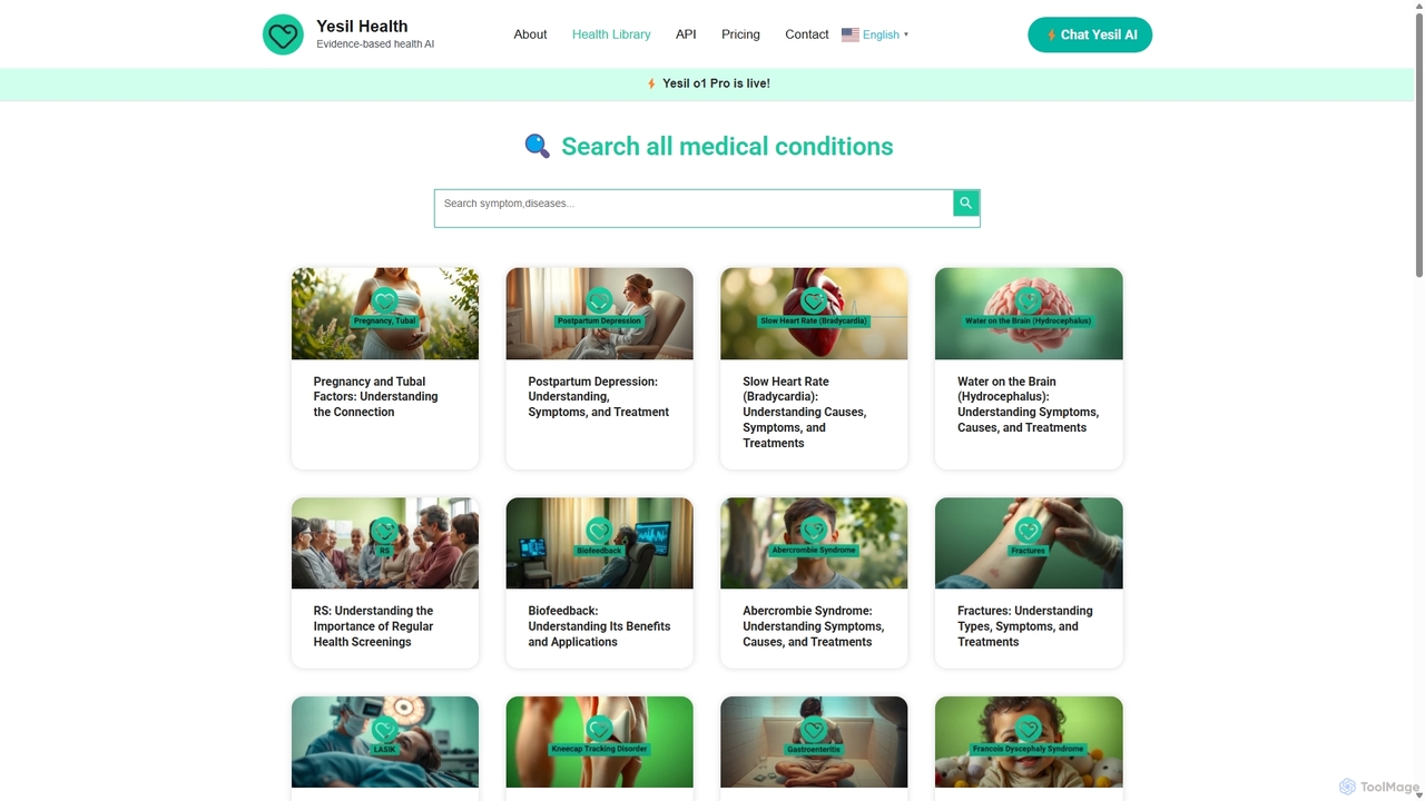 Health Library • Yesil Health for Yesil Health