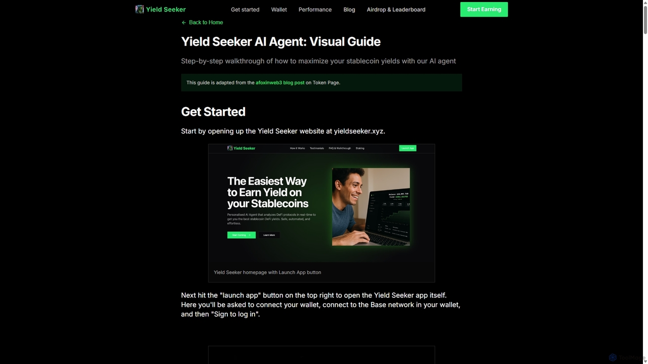 Yieldseeker.xyz for Yieldseeker
