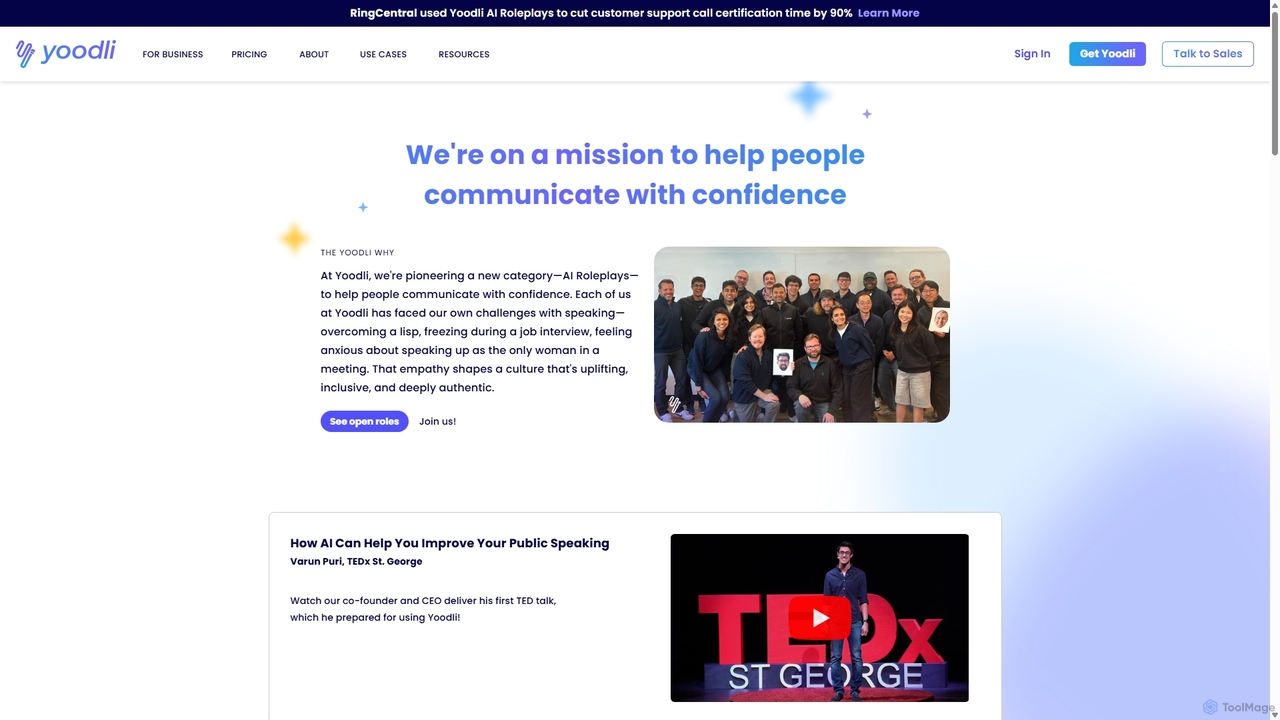 About Us | Yoodli for Yoodli