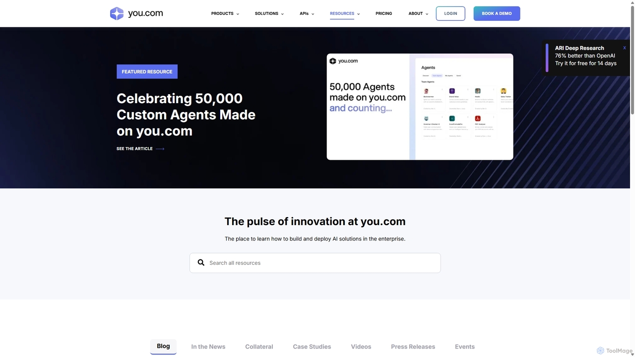Resources | You.com for You.com